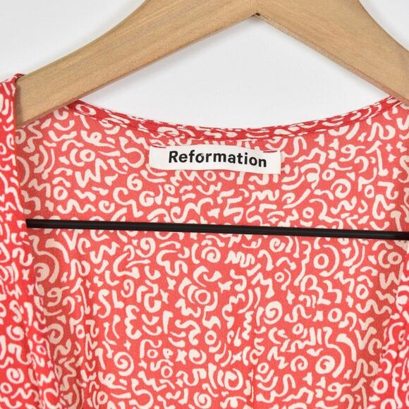 Reformation Ellwood Wrap Dress, XS - Picture 3 of 10